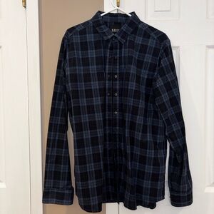 5.11 Tactical Black and Blue Checkered Shirt